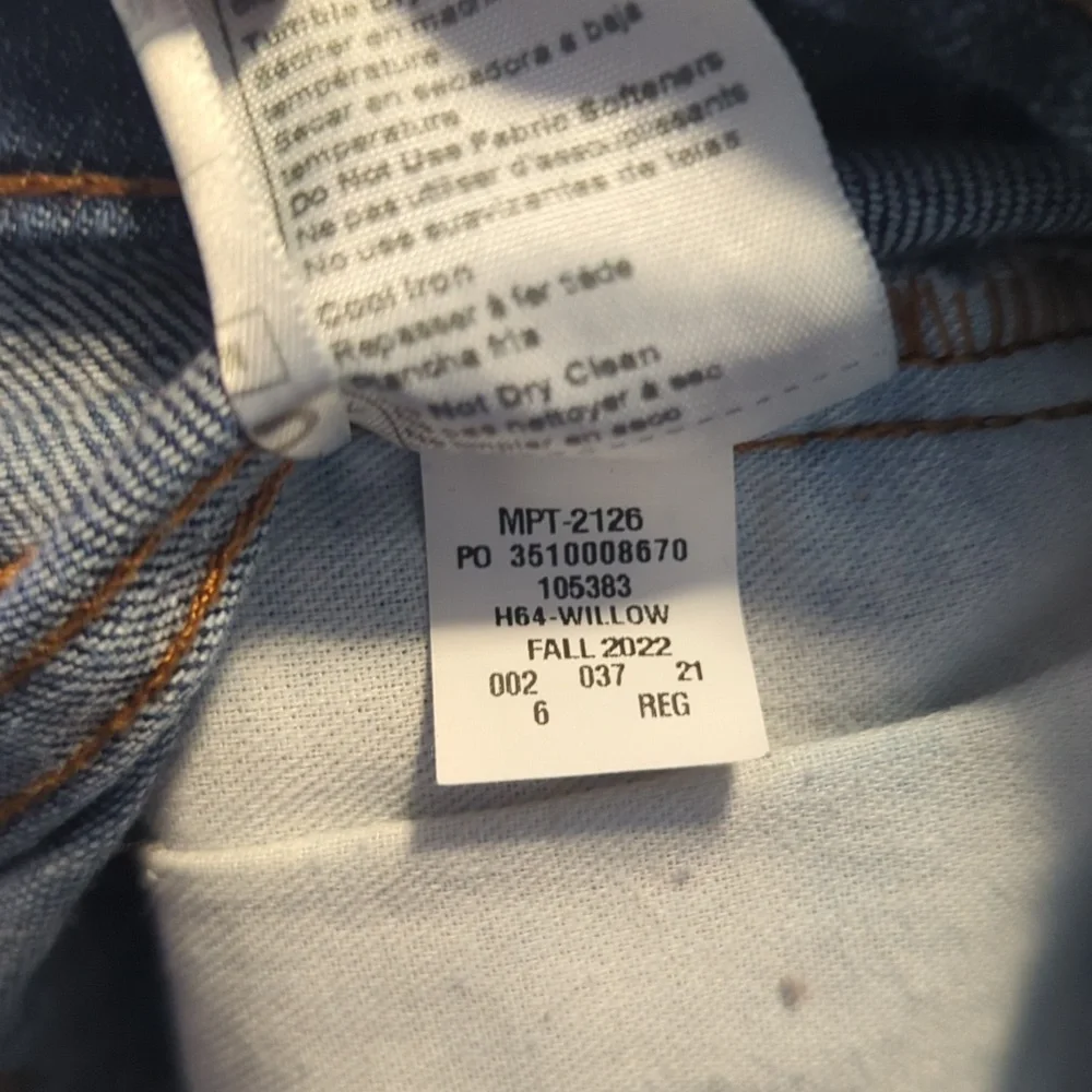 Carhartt Brand Work Jeans Relaxed Fit Rugged Flex Size 6 Regular Model BD5383W - Picture 9 of 11